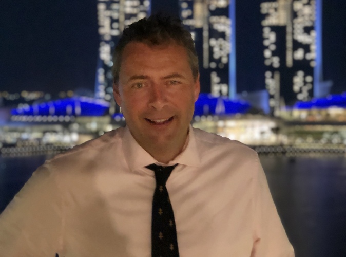 Sam Chambers founder of Splash maritime news and Geneva Dry conference